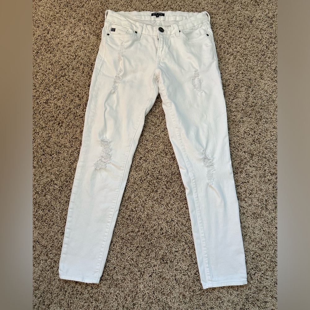 Dear John, jeans, white, distressed
